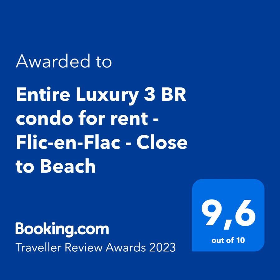 Entire Luxury 3 Bedroom Condo For Rent - Flic-En-Flac - Close To Beach Exterior photo